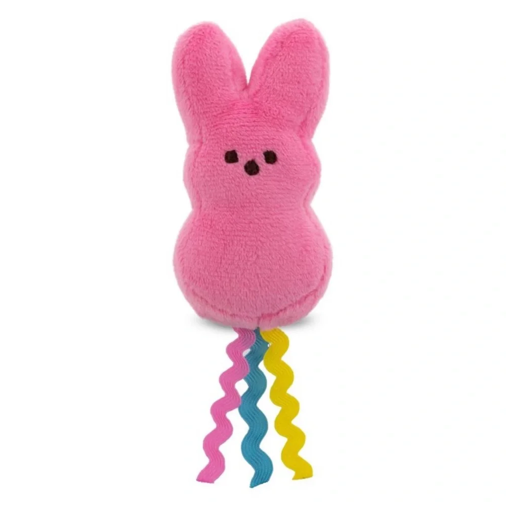 Peeps Cat Kickers Kitty Toys • Set of 2 • NWT • Plushie for cats